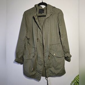 Miss London Black Label Utility Anorak Jacket –‎ Size XL – Great Condition